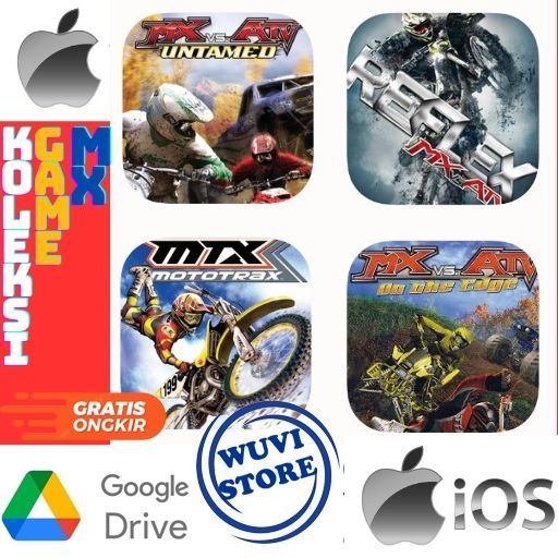 IOS MX PPSSPP Koleksi Game | Bisa di  IOS / Android / PC Plus Emulator | Beli 3 Gratis 1