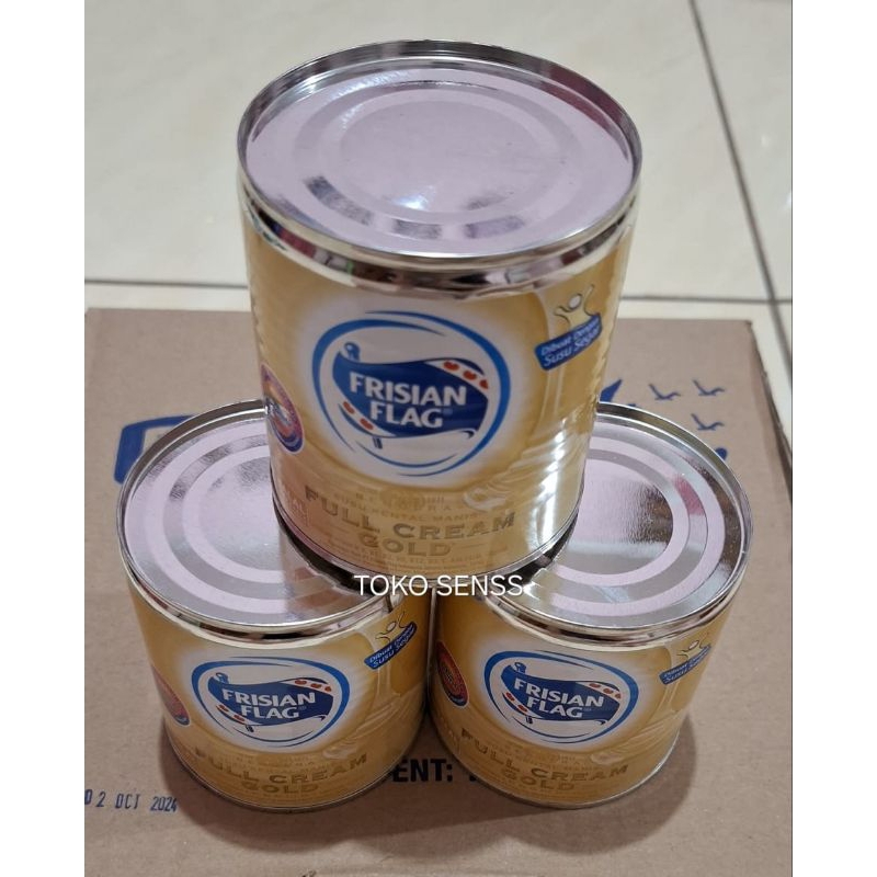 

FRISIAN FLAG FULL CREAM GOLD SUSU KENTAL MANIS KEMASAN KALENG 370 GR