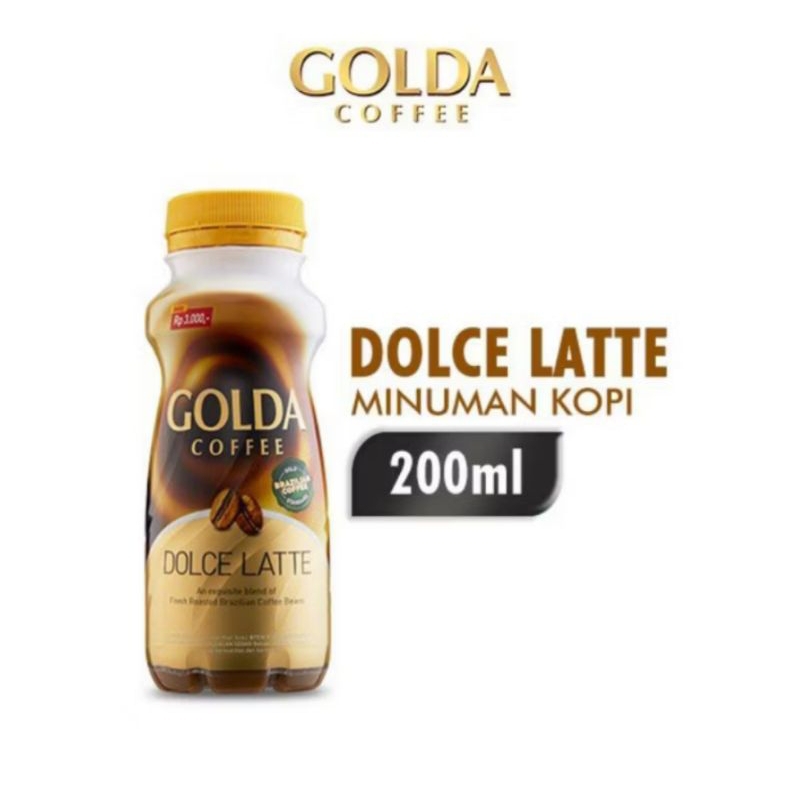 

Golda dolce latte 200ml/golda coffe dolce latte 200ml/golda dolce latte kopi 12pcs/pack/kopi golda