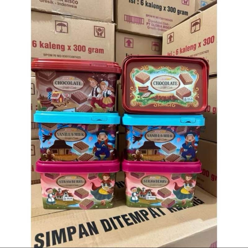 

BISKITOP WAFER CUBE ALL VARIAN 300GR ECER&KARTONAN