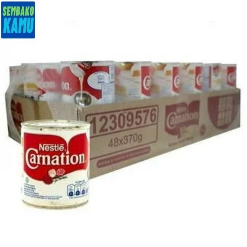 

Susu Kental Manis Carnation / Susu Carnation 370G Dus - 48 Pcs