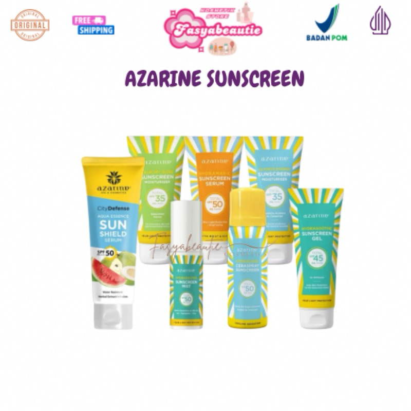 (READY STOCK) AZARINE SUNSCREEN AZARINE SUNSCREEN GEL AZARINE SUNSCREEN SPF 45+ PA AZARINE SUNSCREEN