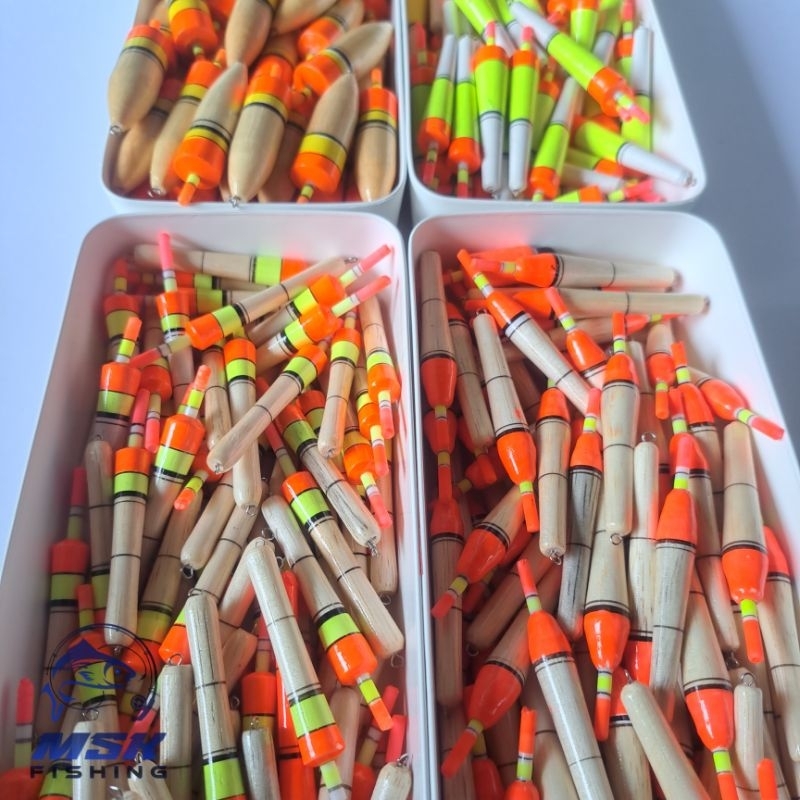 Pelampung Pancing Starlite Kayu Besar