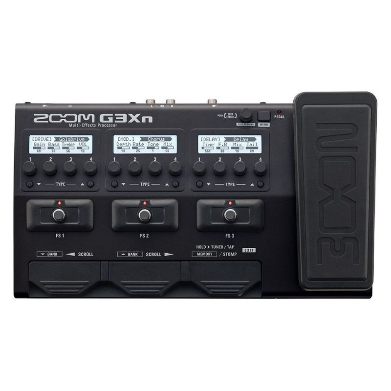 EFFECT GITAR ZOOM G3XN EFEK GITAR ZOOM G 3 XN