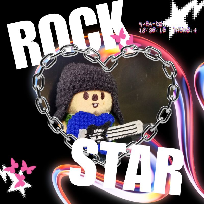 rockstar set plushie 10cm | doll kpop | plushie kpop | skzoo skz nmixx day6 nct truz enhypen