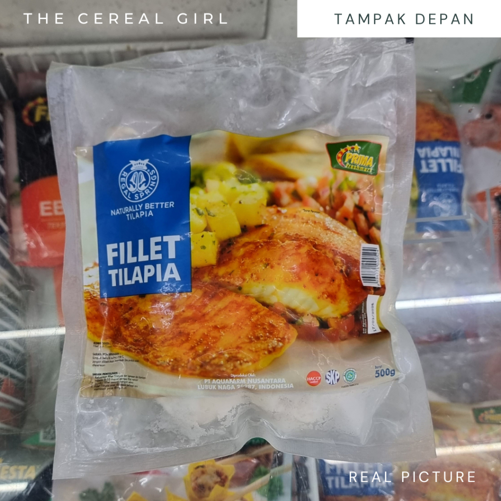 

[KONDISI BARU - 100% ORIGINAL] REGAL SPRINGS - Fillet Tilapia 500gr