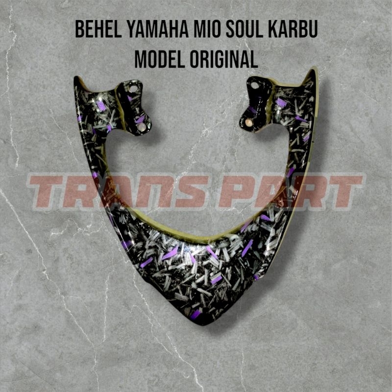 Behel begel MIO SOUL KARBON FORGED model ori behel MIO SOUL KARBU model ori planger jok belakang mio