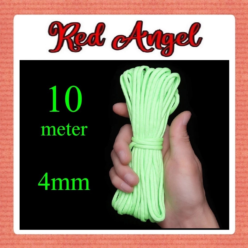 

Angels Aksesoris Tali - 10 meter - Glow in the Dark