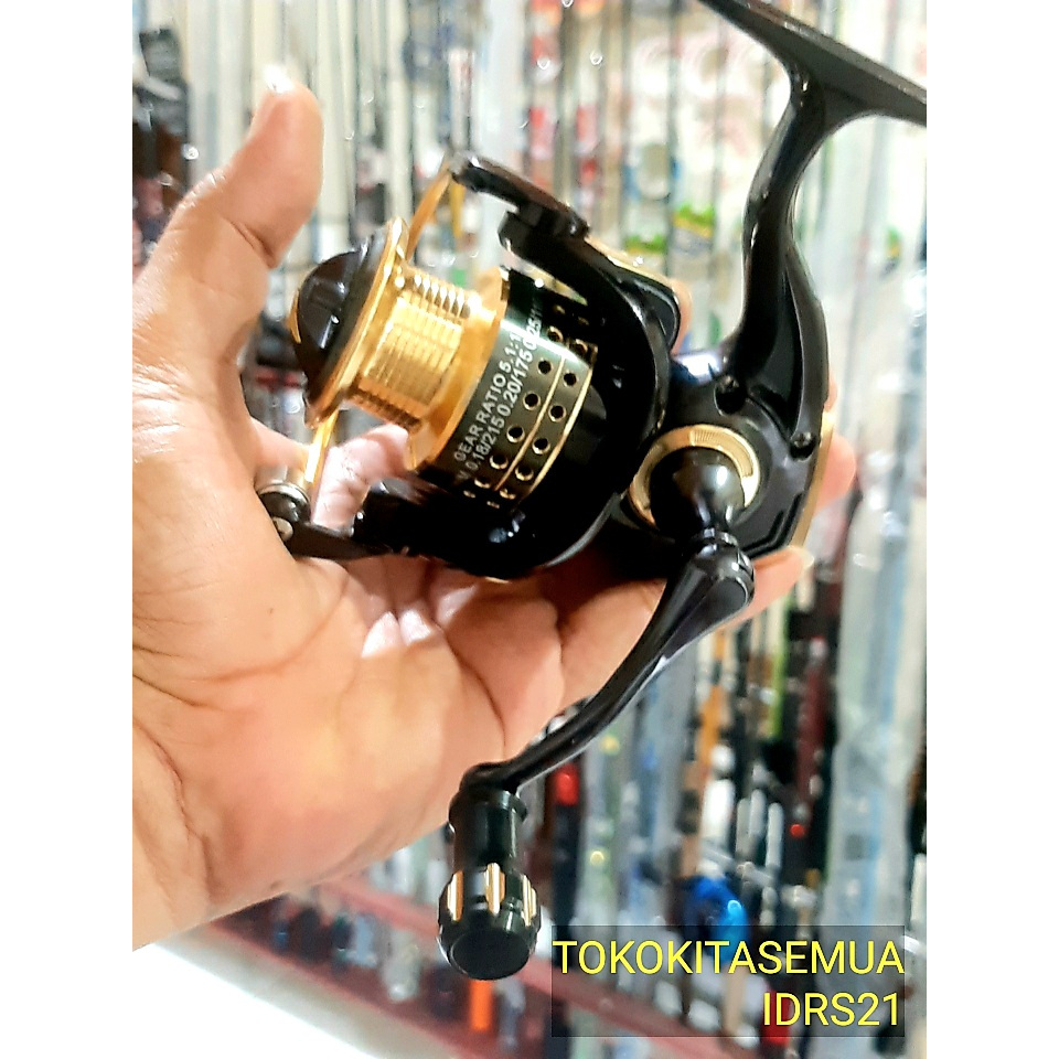 Reel Pancing Spinning Casting 1000 Laut dan Sungai IDRS21