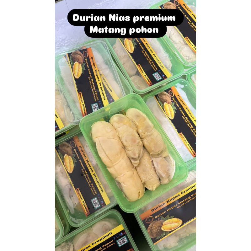 

Durian Kupas PREMIUM Nias (kurleb 500gr)