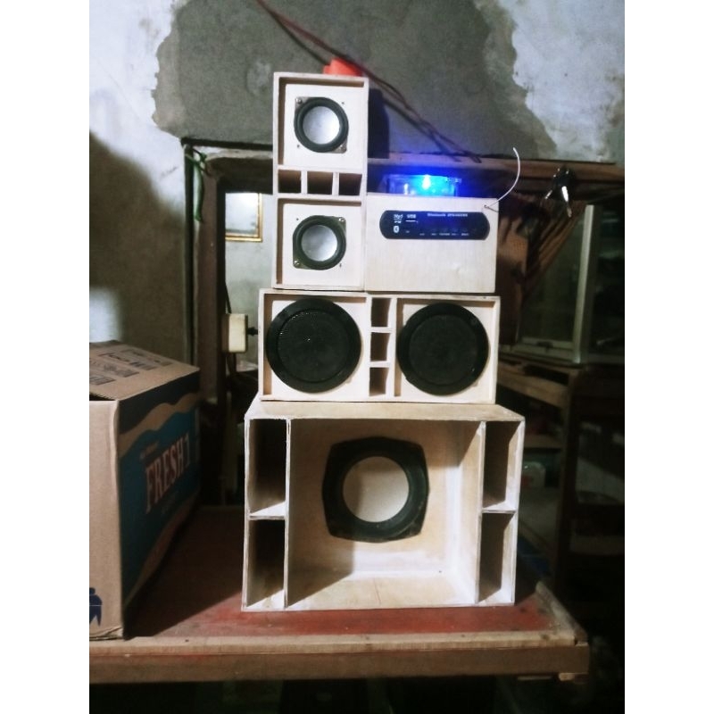 Miniatur Box Speaker Planar 2inch 3inch