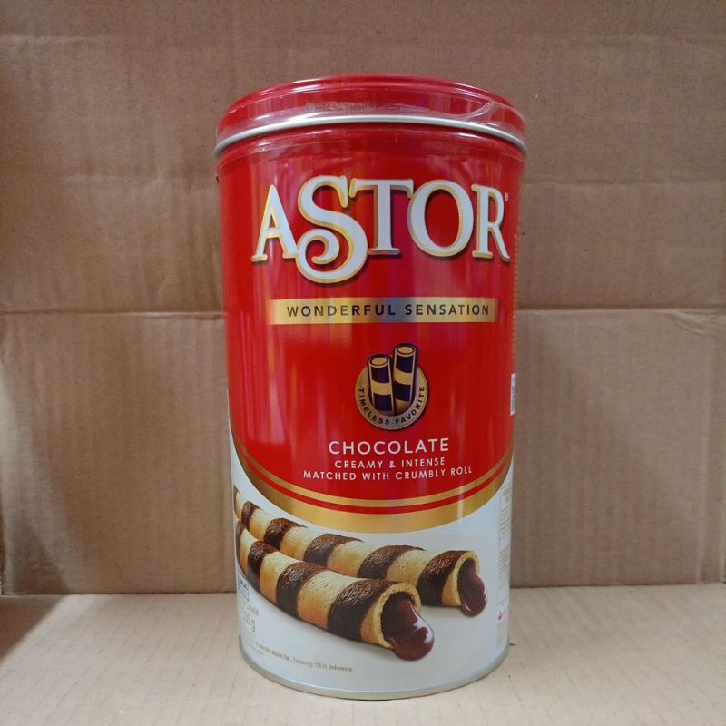 

Astor Cokelat Wonderful Sensation Creamy & Intense with Crumbly Roll 330gr