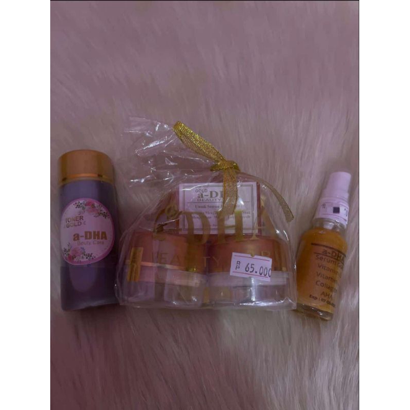 Paket lengkap DHA (DHA gold super original + toner +serum)