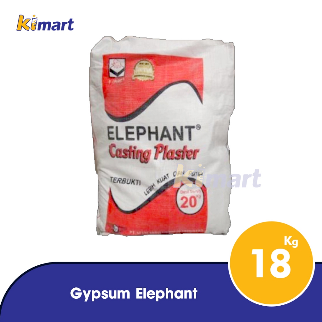 GYPSUM ELEPHANT CASTING PLASTER 18KG
