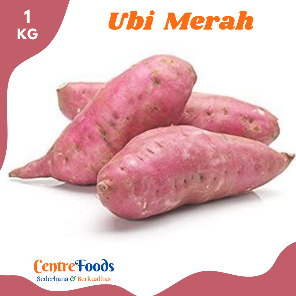 

UBI Merah - Ubi Jalar Merah Fresh | 1.000gr [ Harga Per KG ]