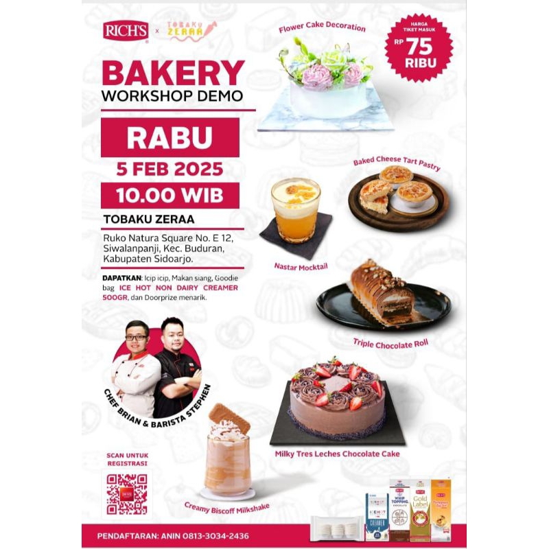 

baking class 5 februari 2025