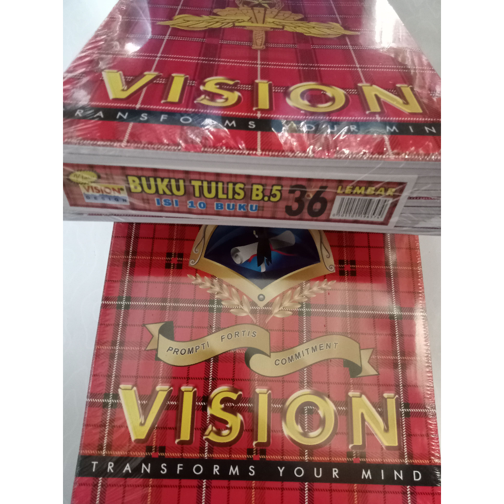

Buku Tulis Vision Bigboss 36 Lembar 1 pak isi 10 buku