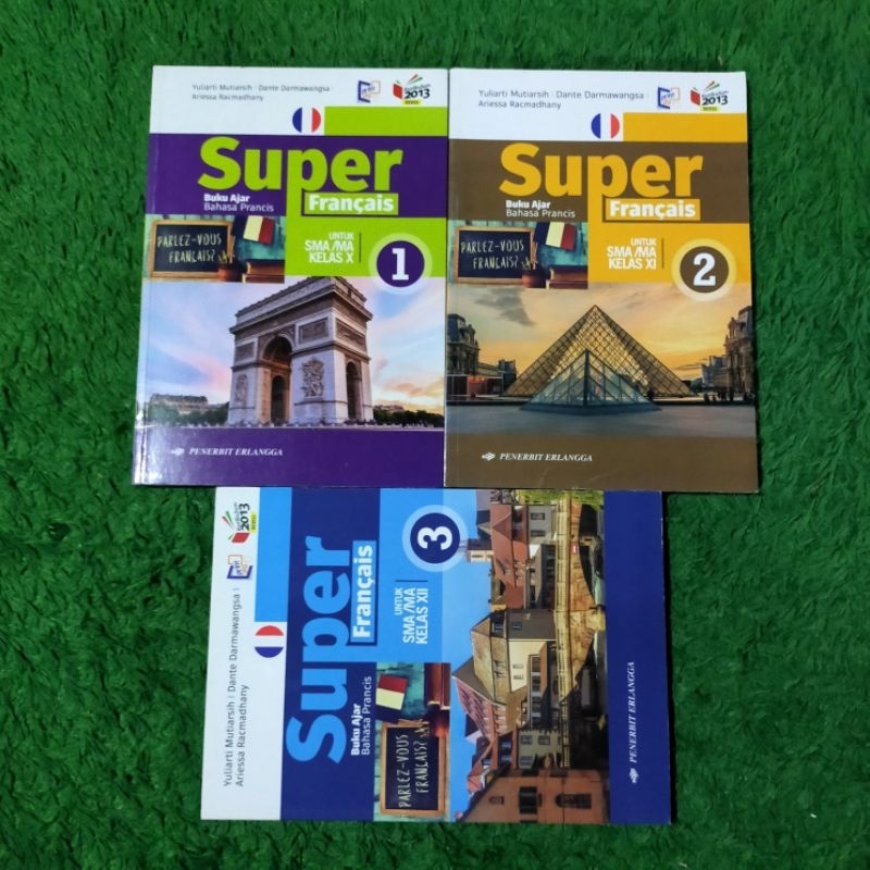 ORIGINAL BUKU SUPER FRANCAIS BAHASA PRANCIS KELAS 10 11 SMA MA