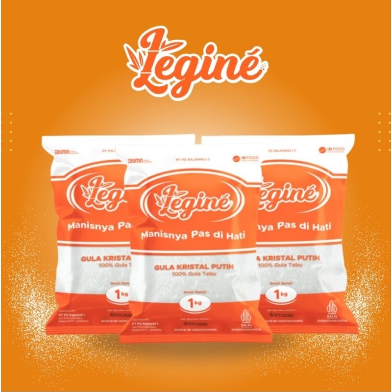 

LEGINE Gula Kristal Putih 1 Kg