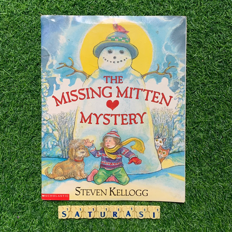 (Saturasi Preloved) The Missing Mitten Mystery Steven Kellogg (PB) - Buku Cerita Anak Import