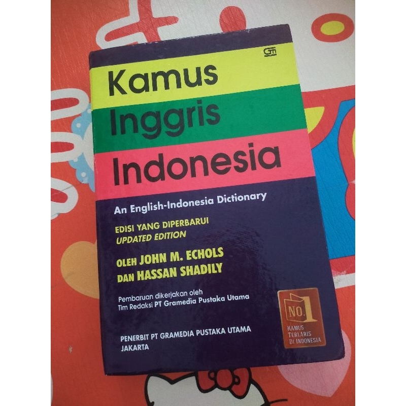 Kamus John Echols Inggris - Indonesia