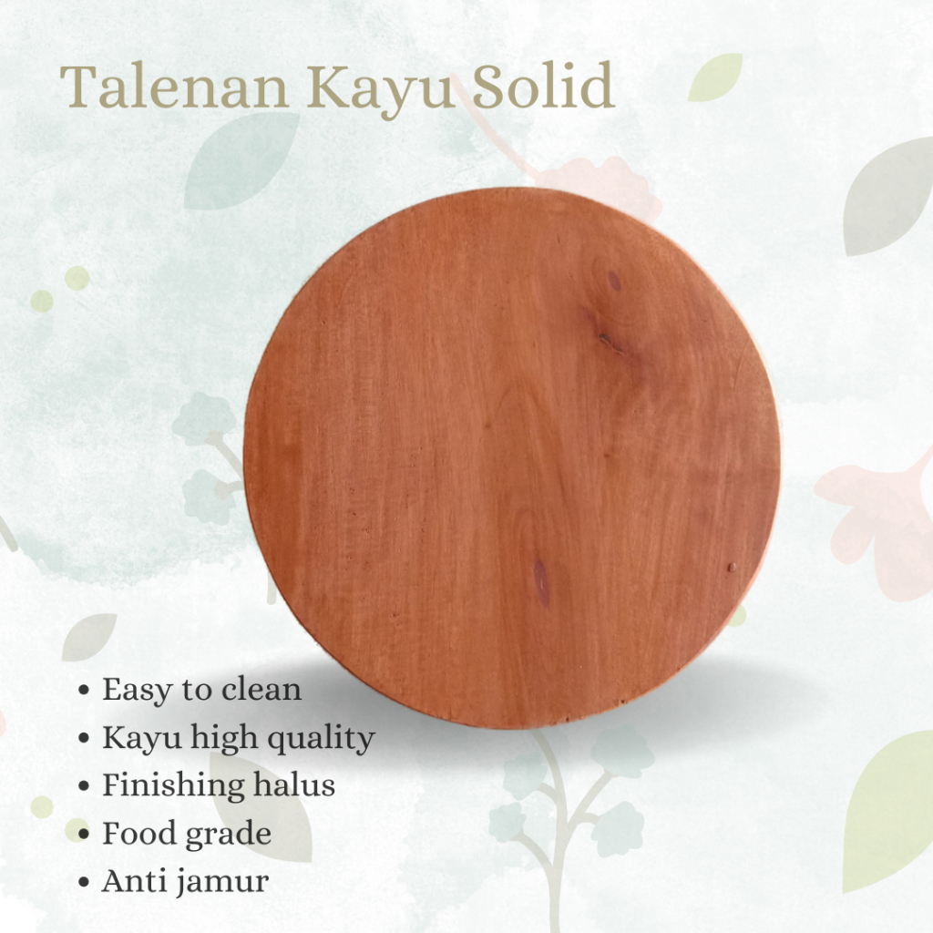 TALENAN BULAT / TALENAN KAYU MAHONI JUMBO