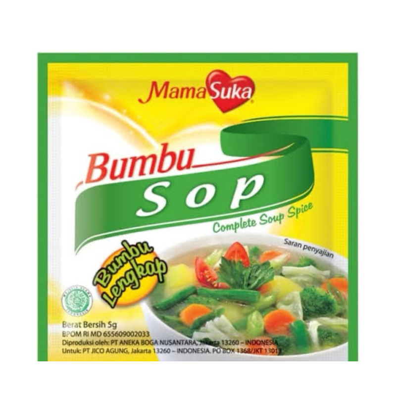 

BUMBU SOP INSTAN MAMASUKA 5g [12 pcs]