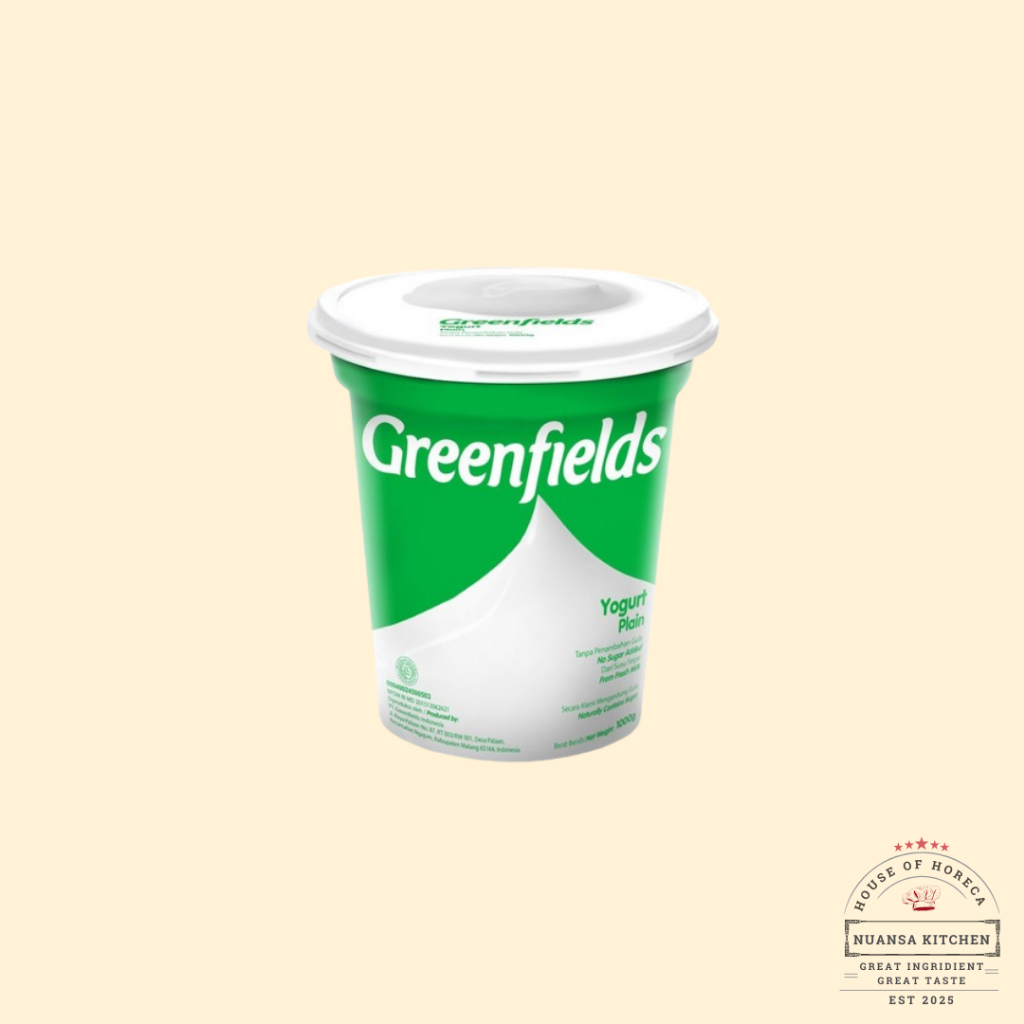 Greenfields yogurt 1 kg plain