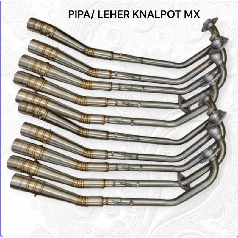 PIPA Knalpot RACING JUPITER MX NEW LEHER KNALPOT DRAG MX NEW LEHER KNALPOT DRAG JUPITER MX NEW LEHER