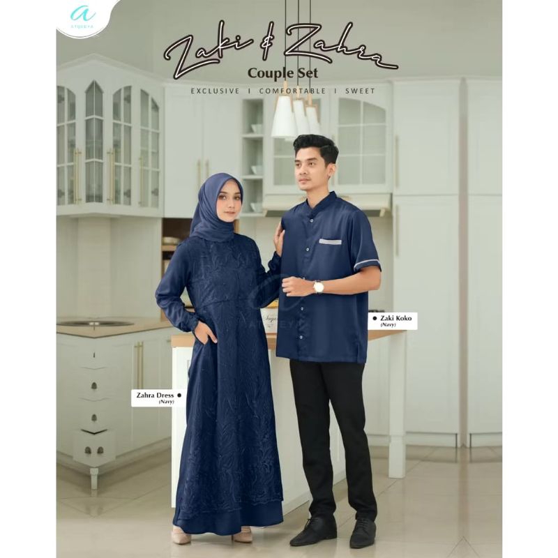 Gamis Brukat Zahra by Atqeeya