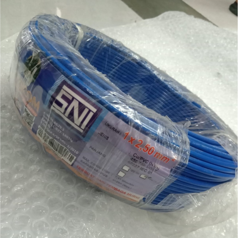 KABEL TUNGGAL/ NYA 1X2.5 VISICOM 100M