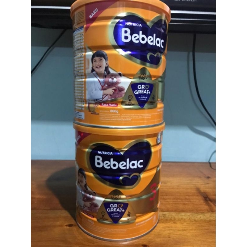 

(PAKET BUNDLING) Bebelac 3 800g 1-3 Tahun