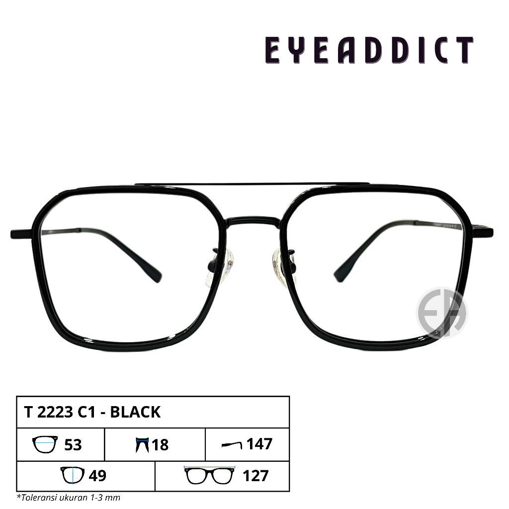 EYEADDICT Kacamata Unisex EA-2223
