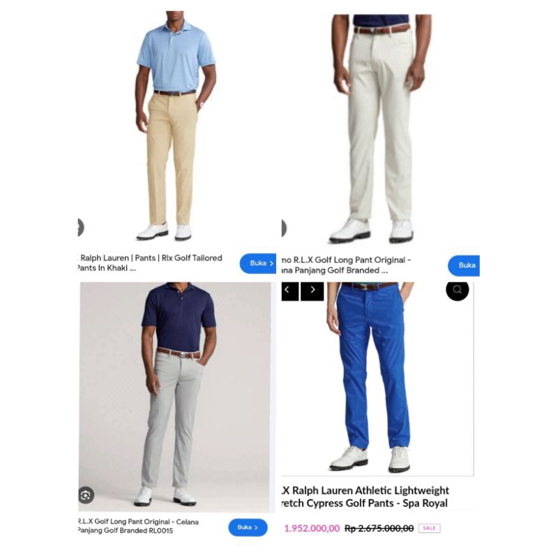 celana GOLF RLX ori