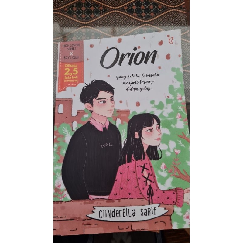 preloved novel ORION original