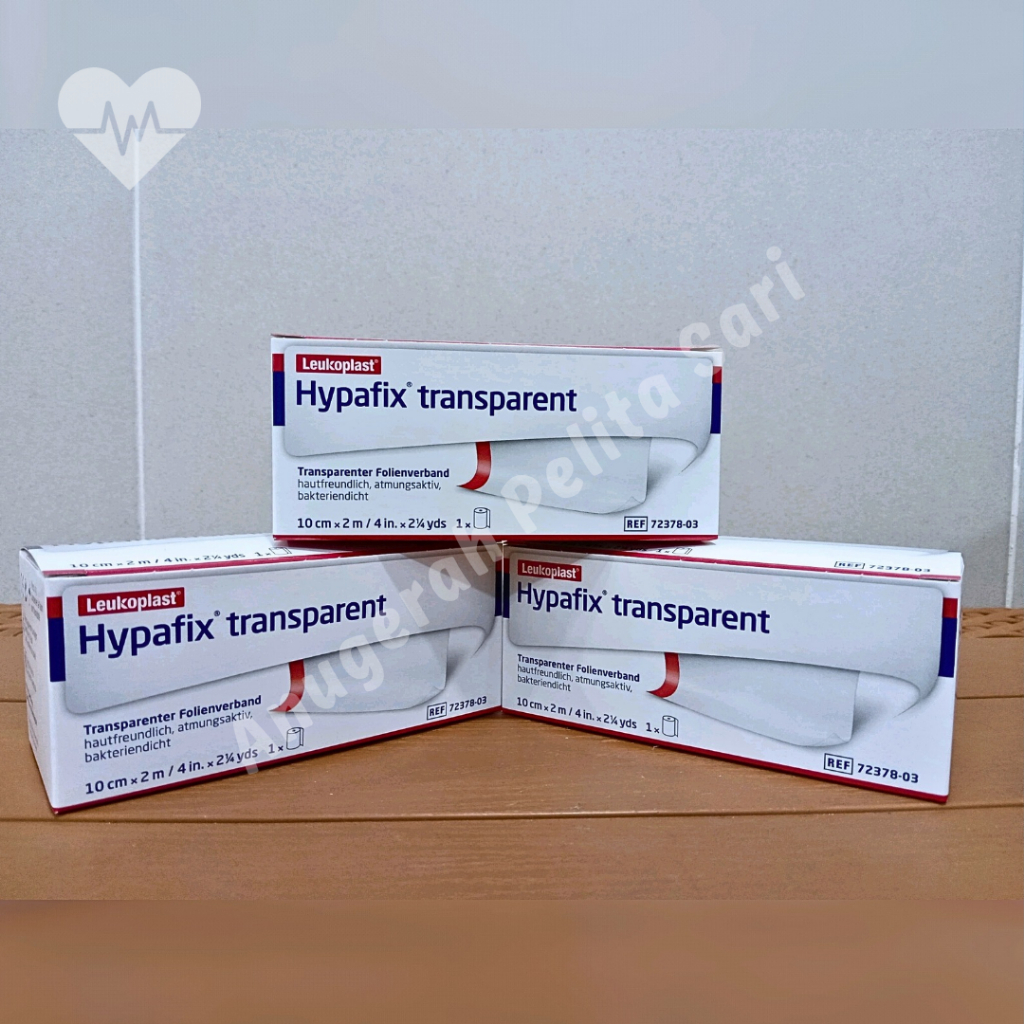 Hypafix Transparent 10cm x 2m / Plester Anti Air