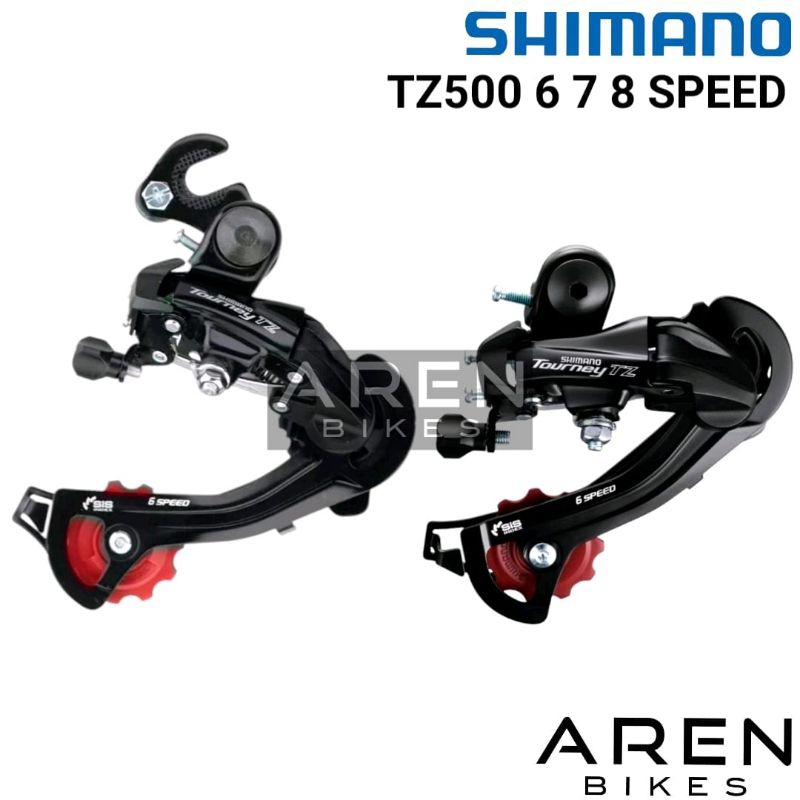 RD SHIMANO TOURNEY TZ500 SIS INDEX JEPIT JAPIT CAPIT BAUT DRAT 6 7 8 SPEED TZ 500 REAR DERAILLEUR SE