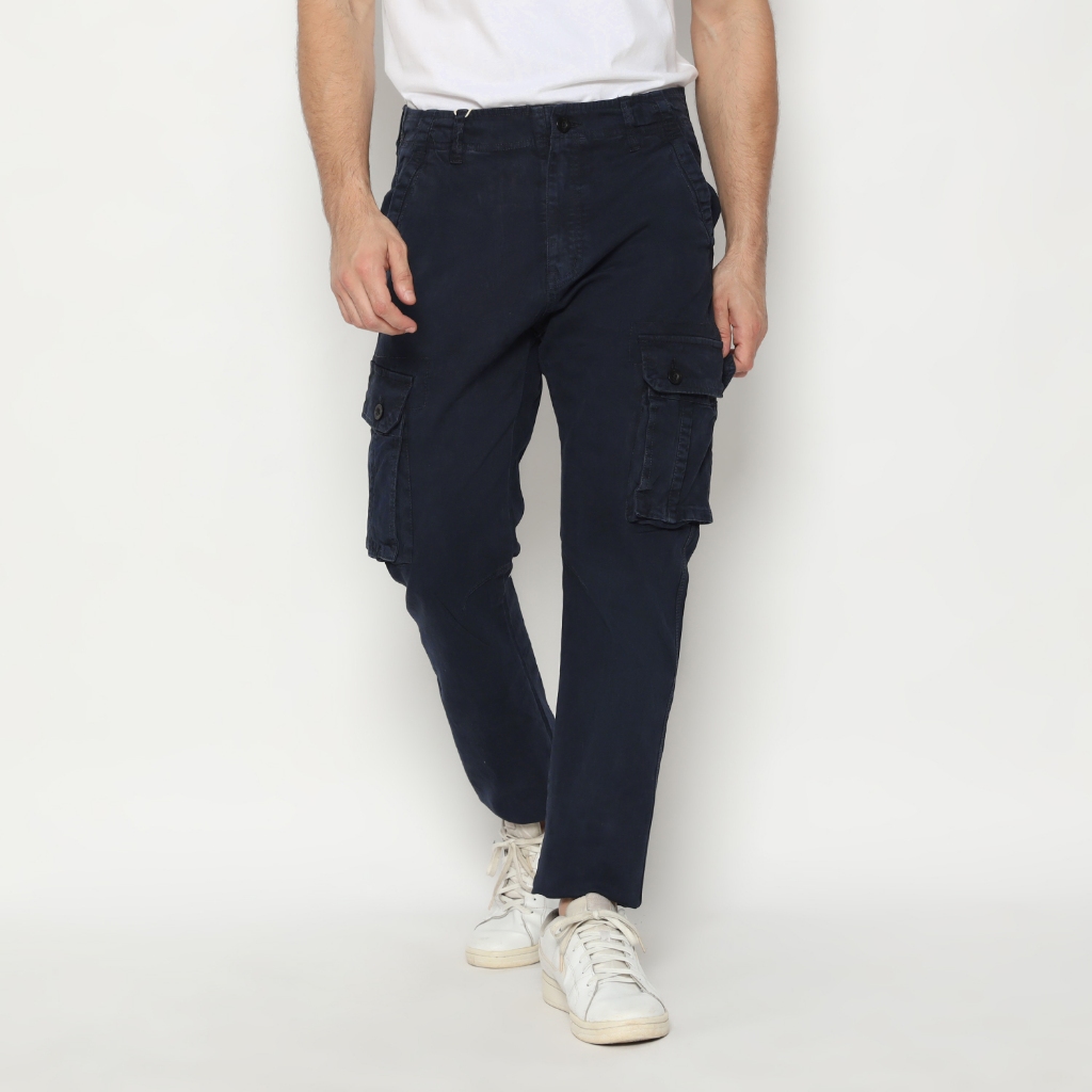 Celana Panjang Cargo - Navy