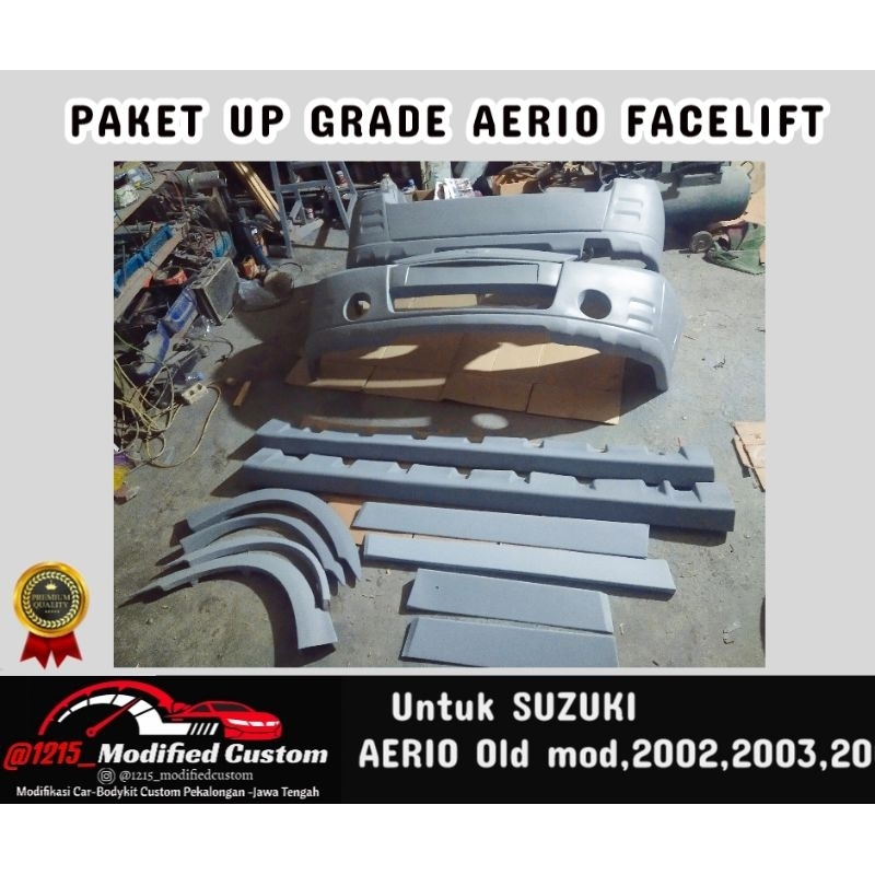PAKET BEMPER UPGRADE  SUZUKI AERIO FACELIFT