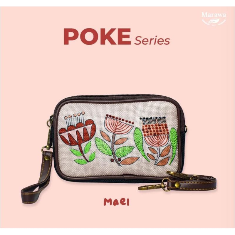 Poke Marawa / Tas Marawa Poke New Article / Dompet Etnik / Tas Etnik Wanita Murah
