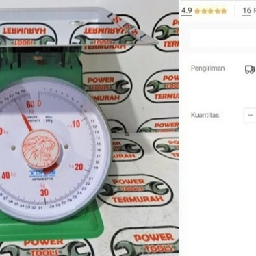 

Timbangan Duduk 60 KG TORA Jarum SP11060 Plat Manual 60kg Mdl Vietnam