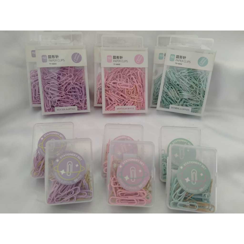 

PUSH PIN / TANCEPAN / PAKU PAYUNG / PAKU TEKAN / JARUM TEKAN / PAPER CLIP / KLIP WARNA / PENJEPIT KERTAS