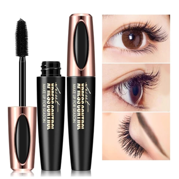 Maskara 4D Silk Fiber Eyelash Mascara Waterproof