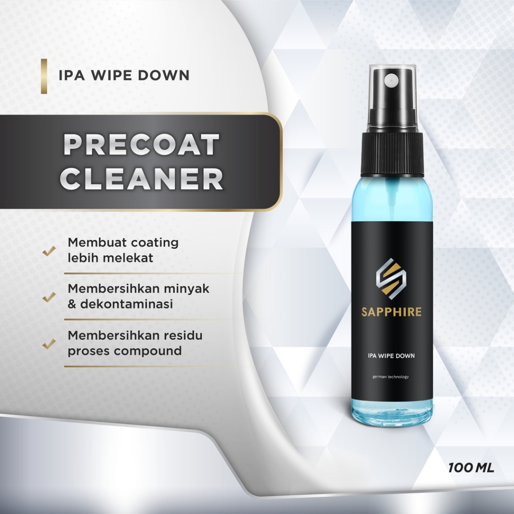 Sapphire Ipa Wipe Down | Pre Coating Preparation Spray