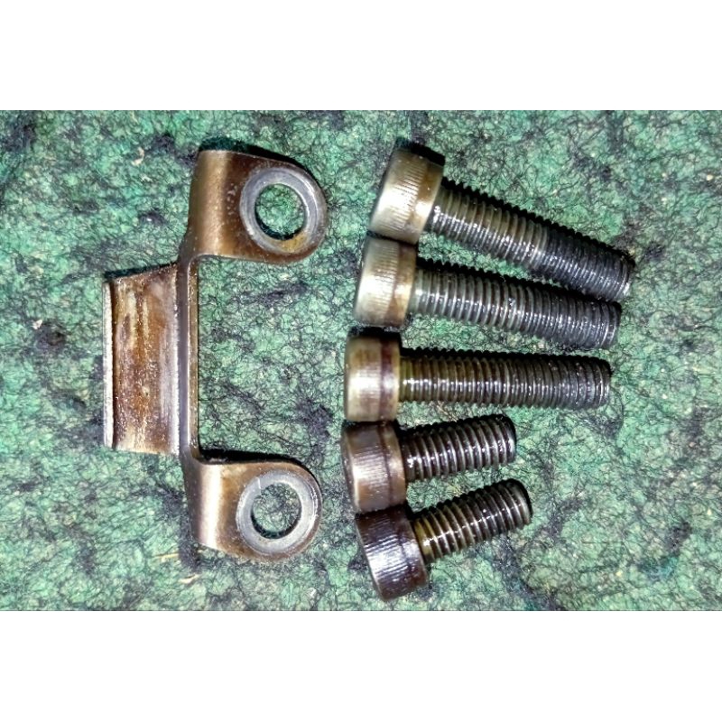 plat penahan pulser set baut jupiter z/ jupter mx/ jupiter robot