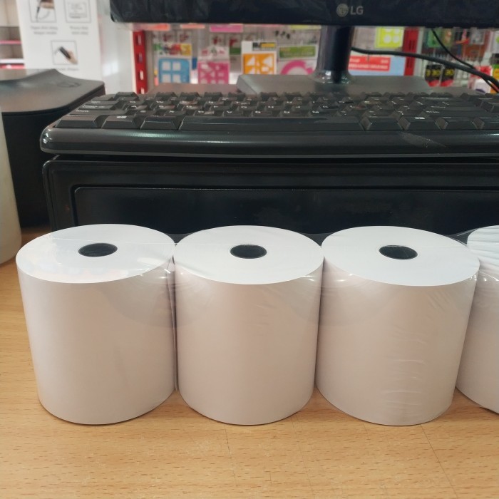 

Kertas Thermal / Kertas Kasir / Kertas Struk 80x80mm