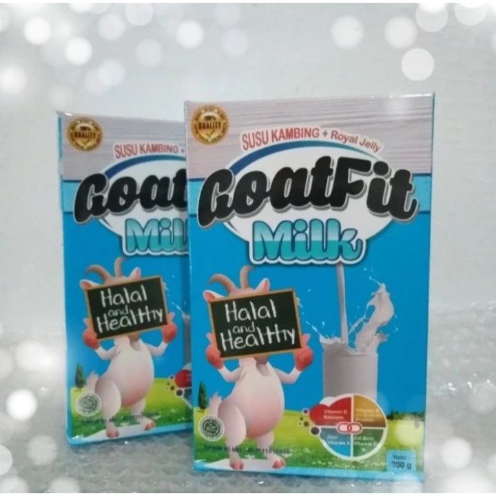 

Goatfit Milk Original susu Kambing etawa plus Royal jelly