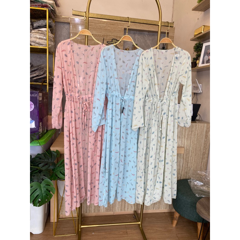 Outer Sifon Tali Motif Daun