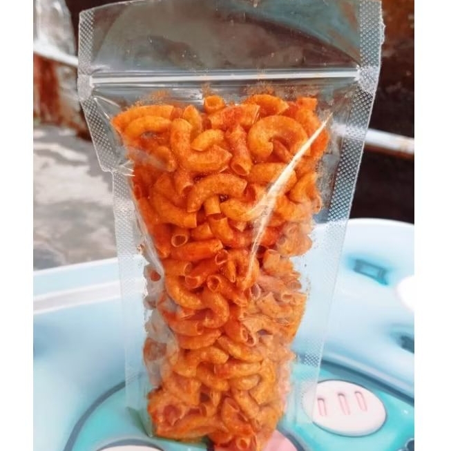 

100 gram MAKARONI PIPA BANTAT BALADO GURIH DAN PEDASS