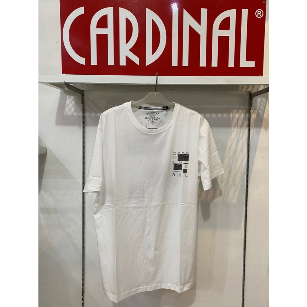 Be Goods "Kaos Cardinal" Warna Putih Original